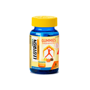 LEOTRON GUMMIES  60 CARAMELOS DE GOMA MASTICABLES SABOR LIMO
