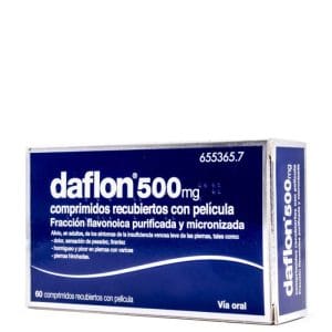 DAFLON 500 500 MG 60 COMPRIMIDOS RECUBIERTOS