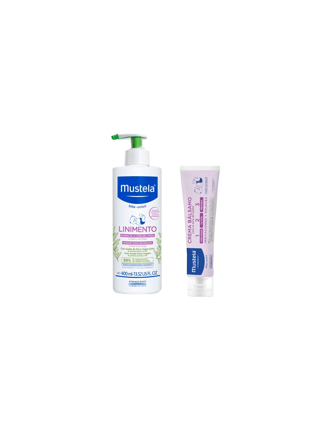 MUSTELA LINIMENTO 400 ML PACK CREMA BASAMICA