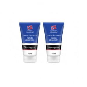 NEUTROGENA CREMA DE MANOS RAPIDA ABSORCION  75 ML 2 UNIDADES