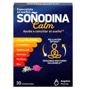 SOÃ‘ODINA MELATONINA CALM ANGELINI NATURA 30 COMP